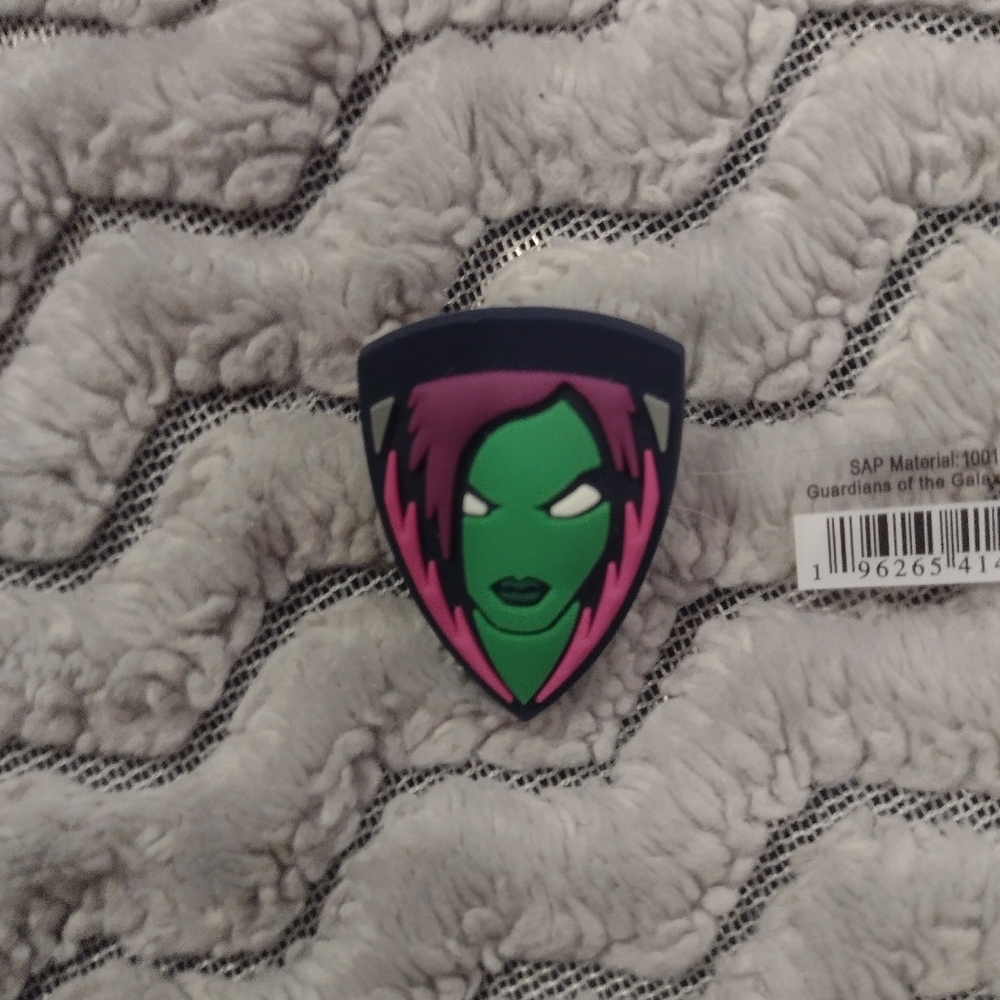 Guardians of the Galaxy Gamora Jibbitz by Crocs